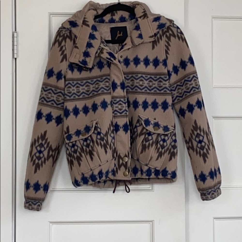 Bohemian short Aztec jacket